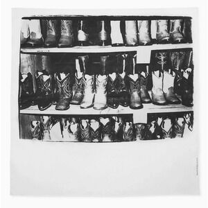 Calvin Klein Andy Warhol Collaboration Cowboy Boots‎ Cotton Scarf Bandana NWT